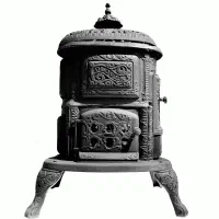 بخاری گازی تمام چدنی- مبلمان ویلایی عمارت