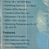 هاب ۱۶ پورت sf1016D tplink|مودم و تجهیزات شبکه|تهران, ارامنه|دیوار