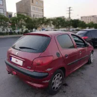 206 مدل 1382 رنگ آلبالویی تصادفی|خودرو سواری و وانت|تهران, خلیج فارس|دیوار