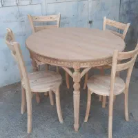 میز غذاخوری و جلو مبلی