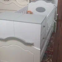 تخت کودک همراه با تشک