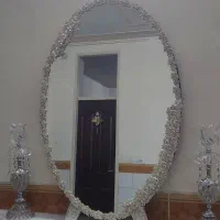 آیینه شمعدان در حد نو