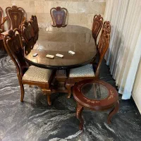 سرویس مبلمان ۶ و میزنهارخوری ۸ نفره مناسب جهیزیه