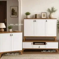آینه کنسول/ جاکفشی/میز تی وی/ ست کامل لارا
