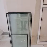 پنجره دو جداره نو به همراه شیشه|مصالح و تجهیزات ساختمان|قم, مسجد امام حسن|دیوار