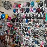 لوازم دوچرخه قالپاق قفل زین تلمبه کلاه چراغ باربند