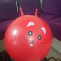 توپ بزرگ ژیمناستیک  و تناسب اندام به همراه تلمبه|تجهیزات ورزشی|شیراز, قلعه شاهزاده بیگم|دیوار