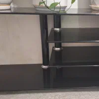 میزتلویزیون شیشه ای درحدنو