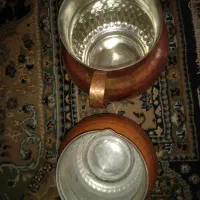 دو عدد تنگ مسی|ظروف پخت‌وپز|خرم‌آباد, |دیوار