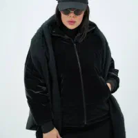 لباس زنانه کاپشن سیلیکونی شیکان کده