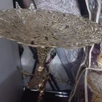 میوه خوری پایه دار برنجی