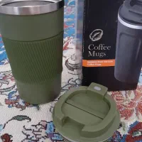 ماگ لیوانی نیم لیتری داخل فلزی سفر ی