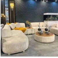 مبـل راحتی هشت نفره تمیزوسالم+قیمت ارزان دلاوران|مبلمان خانگی و میز عسلی|زارچ, |دیوار