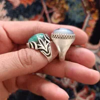 انگشتر عقیق سلیمانی وشجر
