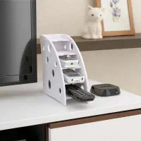 نظافت نظم دهنده ۵ طبقه شلف رومیزی ریموت کنترل