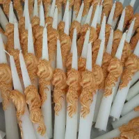 شمع دو رنگ قلمی  اسب.تک رنگ ۱۷