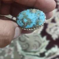 انگشتر نقره فیروزه دستساز