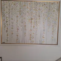 تابلو کاردست ریسه|تابلو، نقاشی، عکس|قم, قلعه کامکار|دیوار