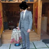 کت شلوار مردانه با نو فرقی نداره