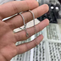 دستبند نقره تنیسی دخترانه|جواهرات|اصفهان, دشتستان|دیوار