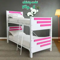 تخت خواب مدل آترینا دو طبقه کوالا