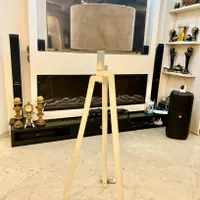 آباژور پایه چرخان