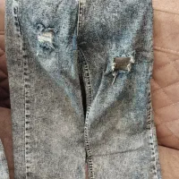 دوتا شلوار لی سایز ۹۰ دو تا کت لی