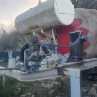 تراک میکسر تریلر میکسر بدون کارکرد|خودرو سنگین|رباط‌کریم, رباط‌کریم|دیوار