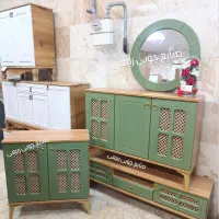 کنسول آینه و جاکفشی و تی وی.مدل نیلا آینه خور|بوفه، ویترین، کنسول|تهران, شهید رجایی|دیوار