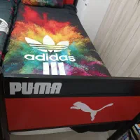 تخت خواب نوجوان هم دو طبقه میشه هم تکی تکی|تخت و سرویس خواب|اصفهان, ملکشهر|دیوار