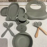 ست غذاخوری سیلیکونی نو خارجی