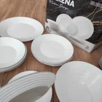 سرویس آرکوپال ،گلدن اوپال شش نفره|ظروف سرو و پذیرایی|کرمانشاه, |دیوار