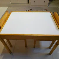 میز و صندلی کودک چوبی طرح ایکیا IKEA