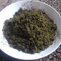 سبزی قرمه سرخ شده