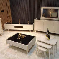 کنسول و آینه (ام دی اف و چوب)|بوفه، ویترین، کنسول|تهران, شهرک ولیعصر جنوبی|دیوار