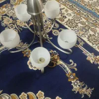 لوستر پنج شعله|لوستر و چراغ آویز|رباط‌کریم, الارد|دیوار