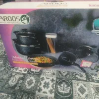 ست قابلمه هفت پارچه عروس مدل مهتاب