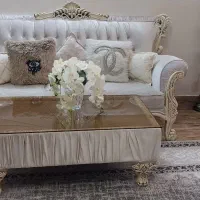 مبل ۷ نفره اسپرت با چوب راش  با میز نهار خوری|مبلمان خانگی و میز عسلی|بومهن, |دیوار