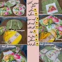 تعدادی سرویس آشپزخانه با قیمت پارسال عرضه می‌شود|سفره، حوله، دستمال آشپزخانه|مشهد, امام رضا (ع)|دیوار