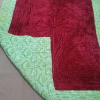 لحاف پنبه دو نفره با رویه مخمل