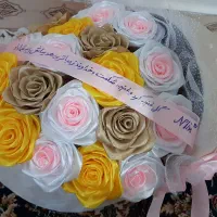 دسته گل روبانی|گل مصنوعی|کرمانشاه, |دیوار