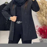 انواع کت شلوار کت تک مجلسی کرپ نگین دار|لباس|مشهد, زمرد|دیوار