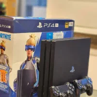 PS4 PRO 7216(دو دسته اصلی+کپی خور ورژن ۹)|کنسول، بازی ویدئویی و آنلاین|قزوین, |دیوار
