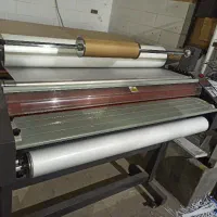 دستگاه لمینت سرد و گرم عرض ۱۱۰ با رول طلق