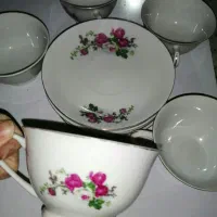 چینی،پیرکس،قاشق چنگال ،فنجان ،دیس برنجی|ظروف سرو و پذیرایی|شیراز, رکن‌آباد|دیوار