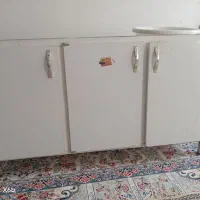 کابینت و سینگ ظرفشویی دو قلو