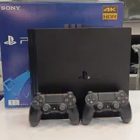 پلی استیشن ۴ مدل پرو یک ترابایت کپی خور ۲ دسته