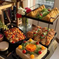 انواع فینگرفود و تیرامیسو دسر و چیز کیک