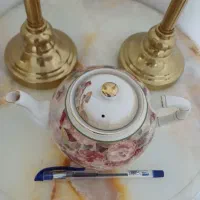 قوری لمونژ و شکلات خوری