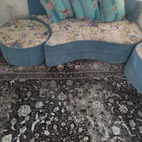 مبل راحتی هفت نفر خوش نیشن  سالم بدون پارگی